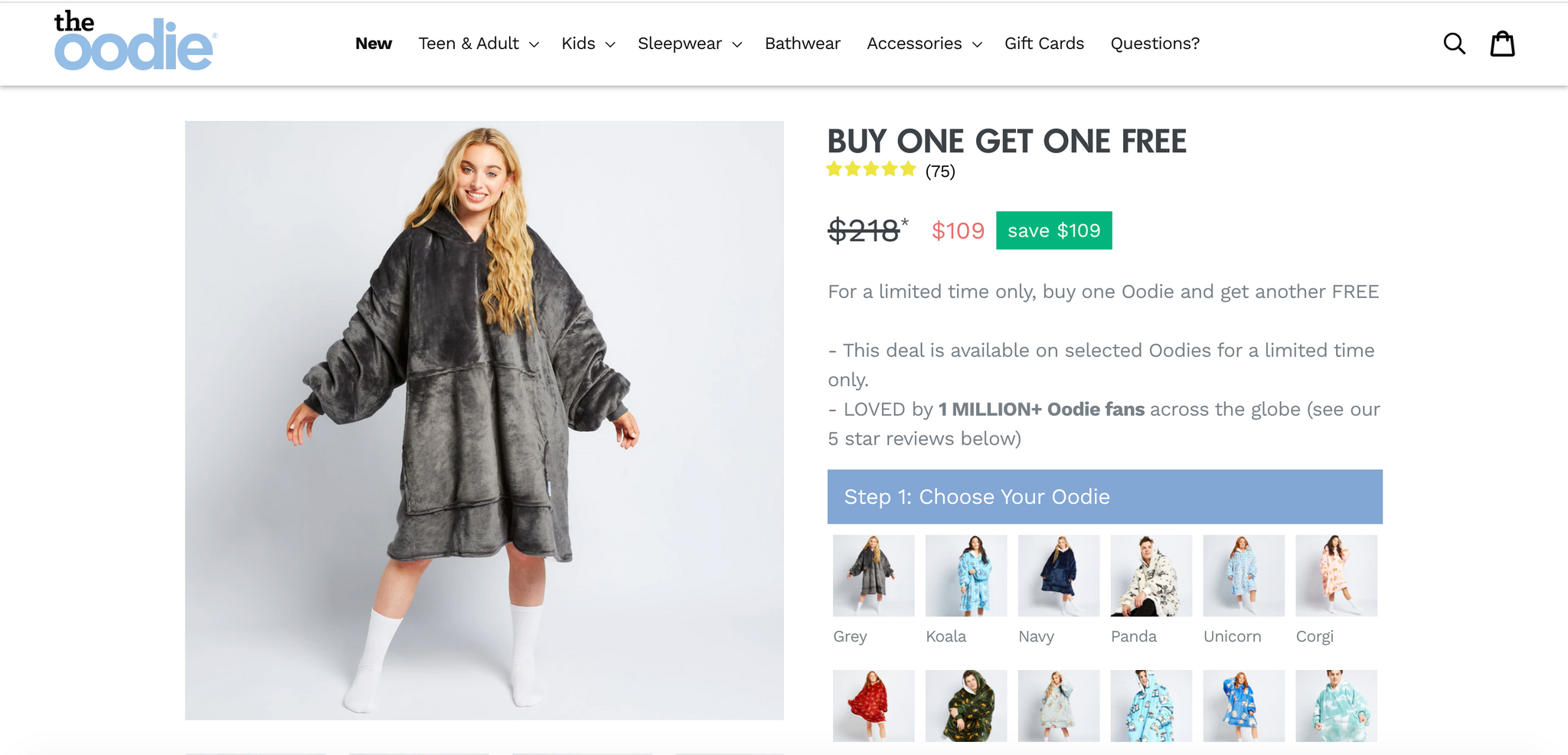 Oodie - BUY 1 GET 1 FREE!