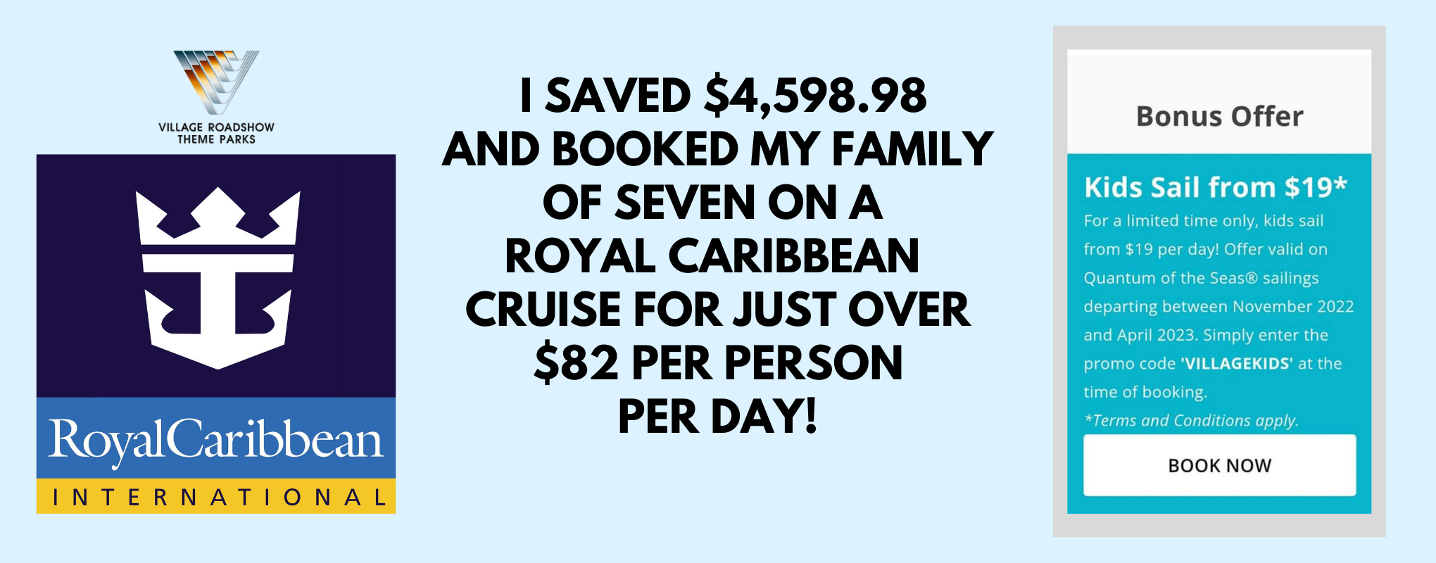 I Saved Over $4,500 On My Cruise For 7 People!