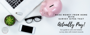 Survey side hustle from home and make real money!
